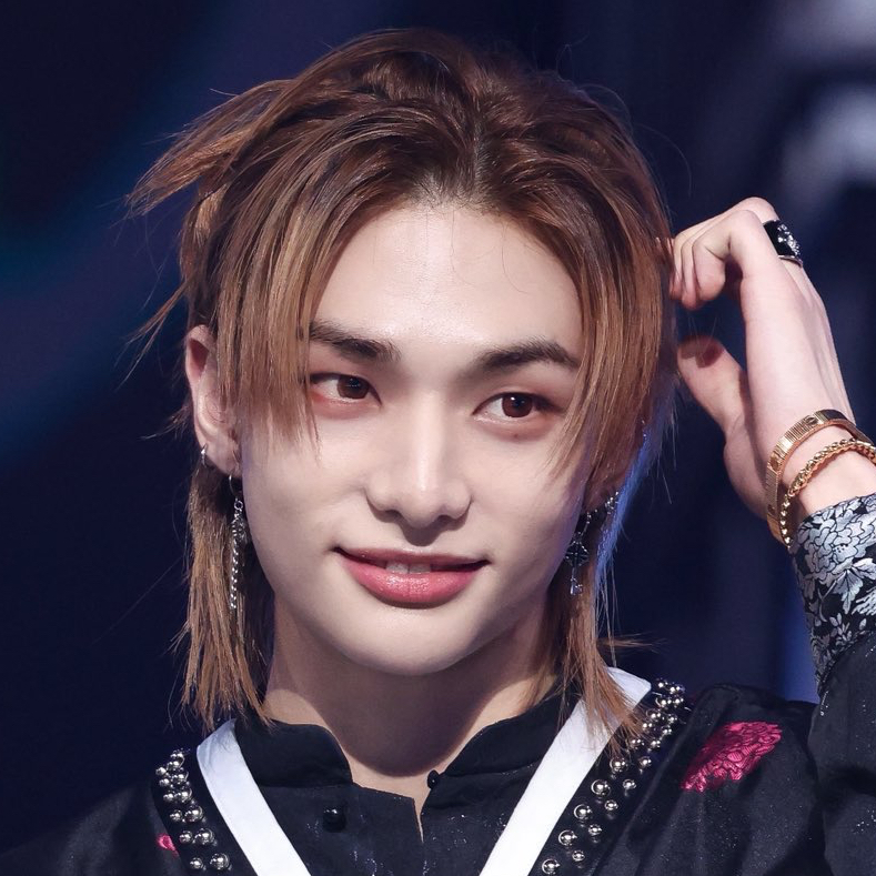 Recent activity shot of Hyunjin (Stray Kids)