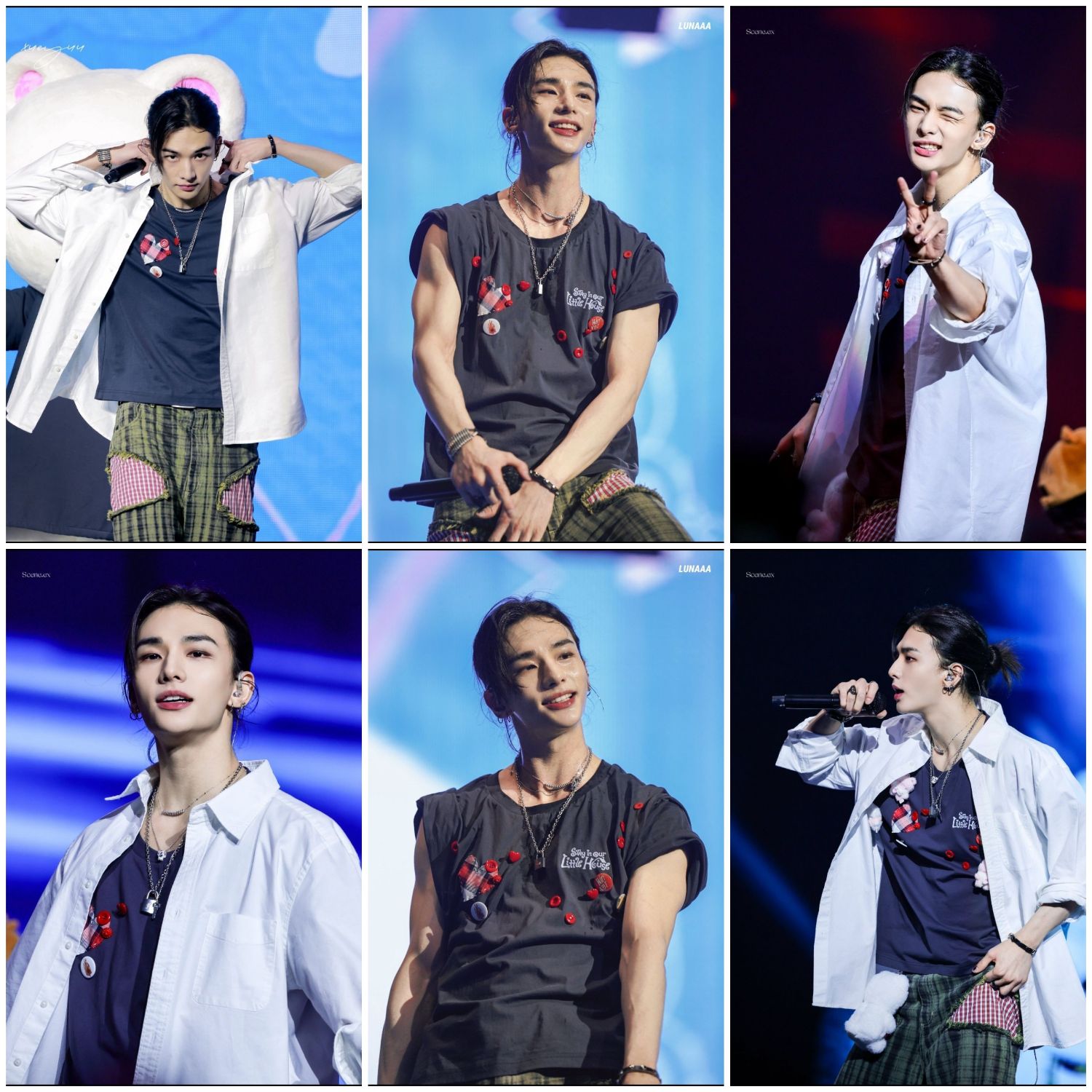 Recent activity shot of Hyunjin (Stray Kids)