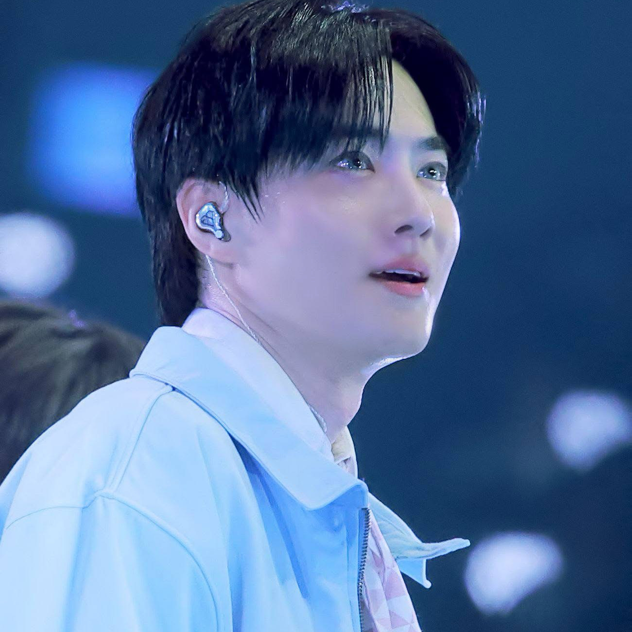 Recent activity shot of Suho (EXO)