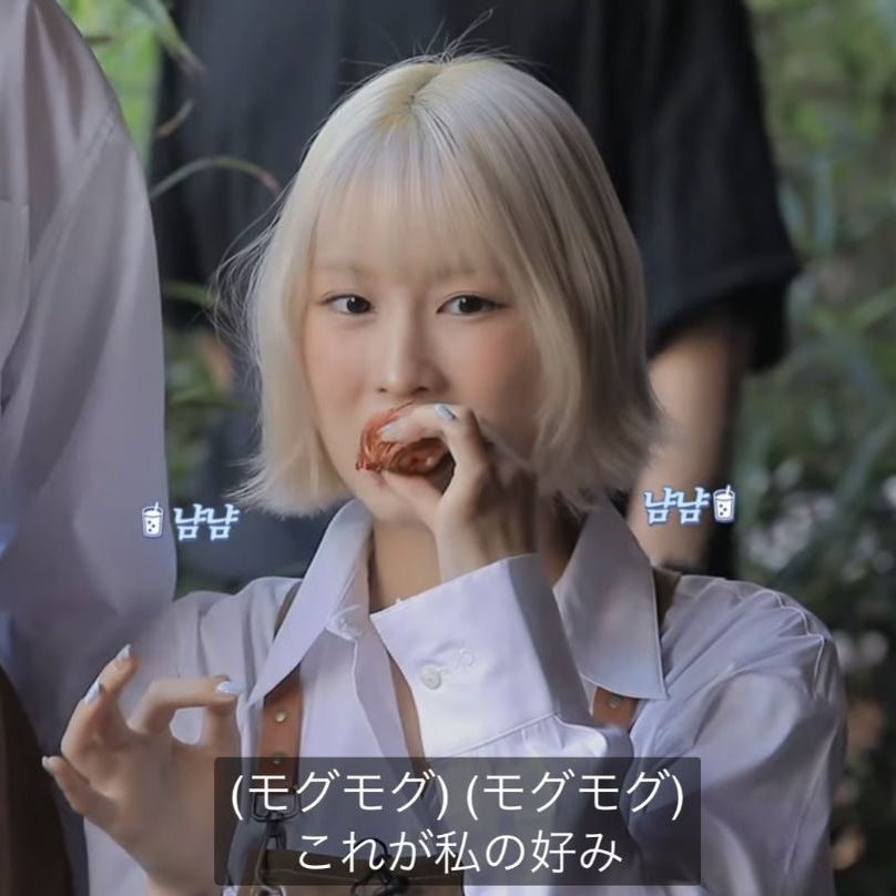 Momo (TWICE)的幕後花絮