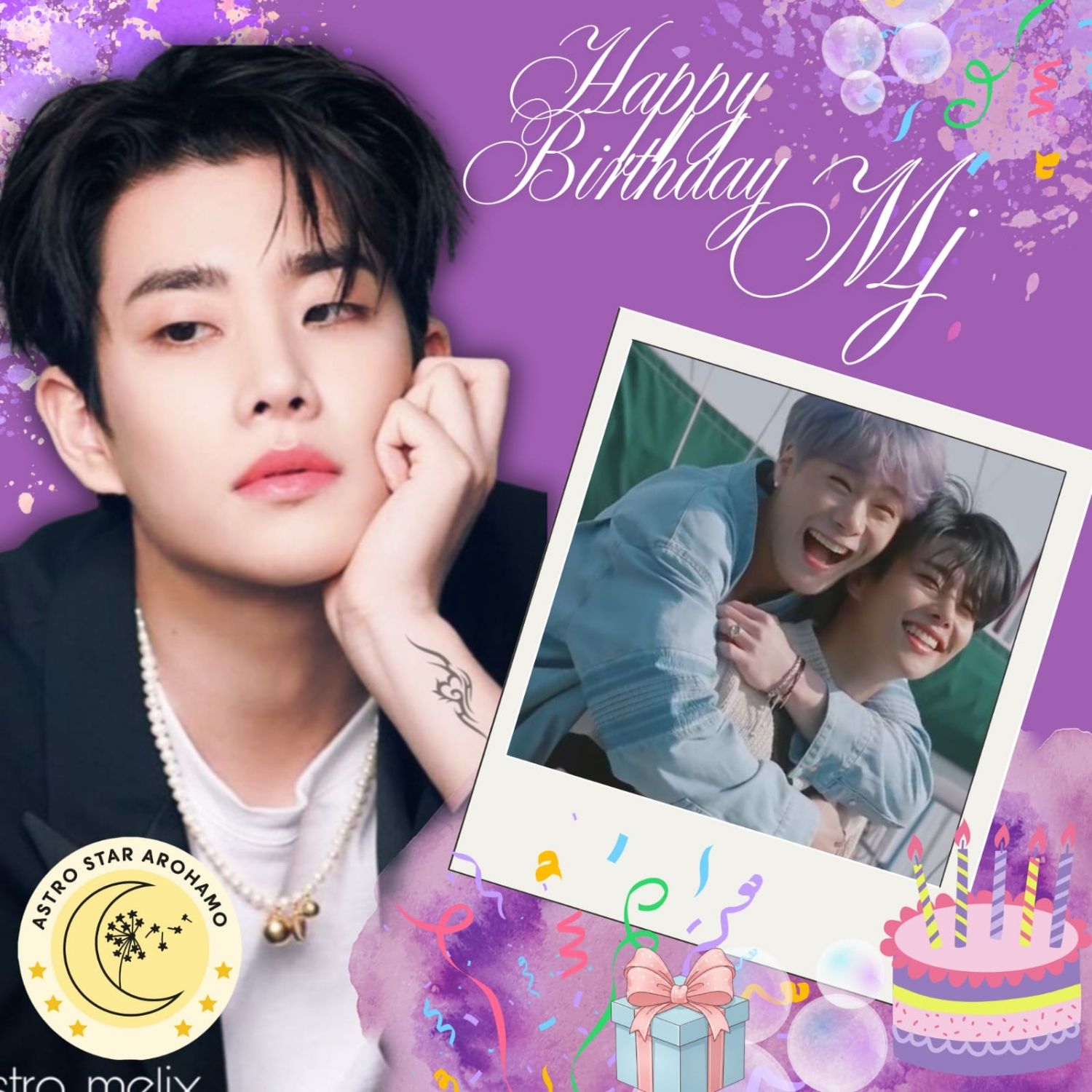 Recent activity shot of Moonbin (ASTRO)