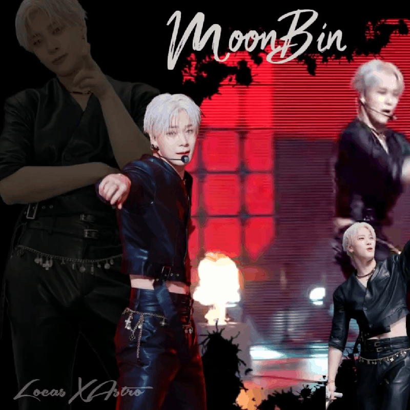 Behind-the-scenes cut of Moonbin (ASTRO)