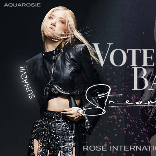 ROSÉ (BLACKPINK)的幕后花絮