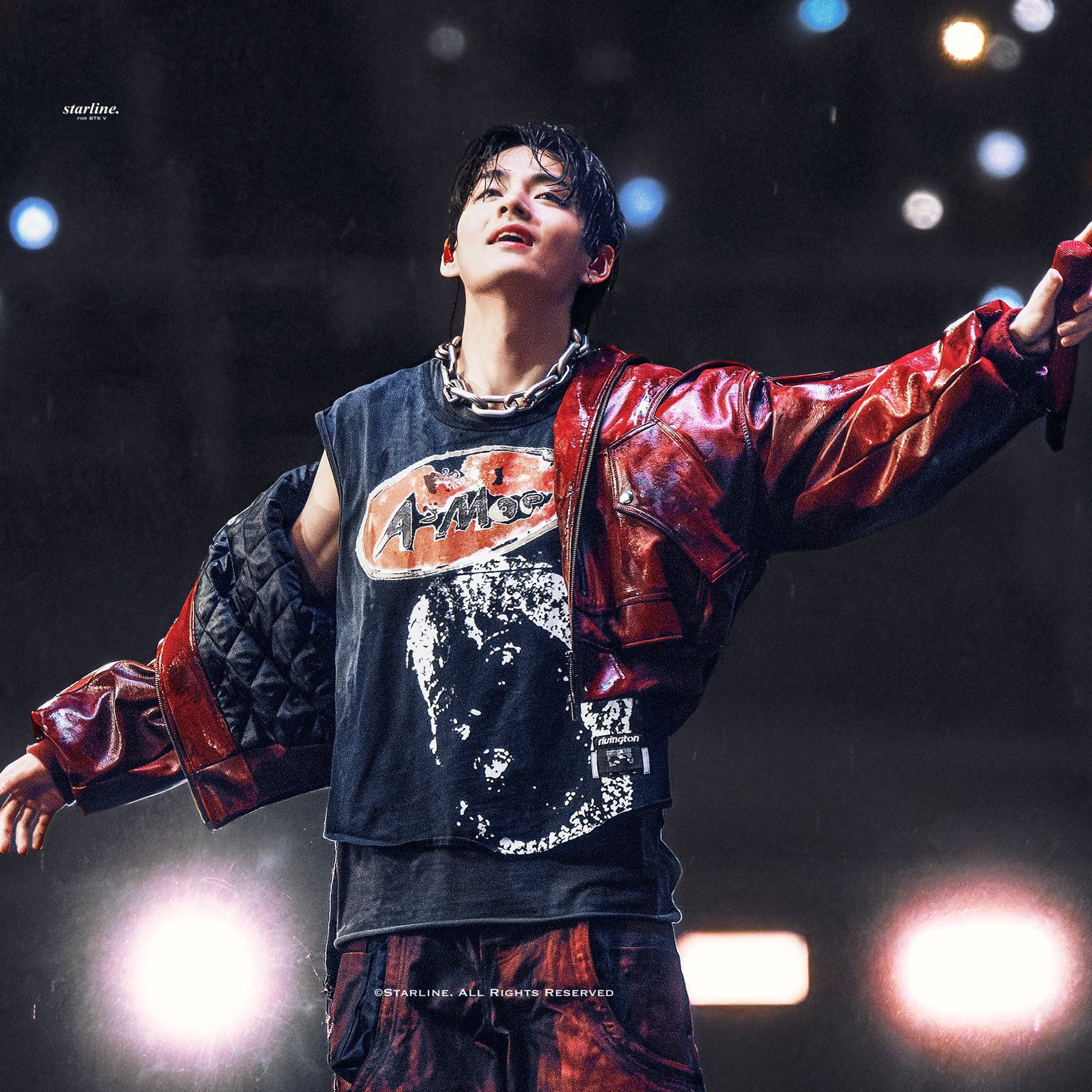 Momen yang diabadikan oleh penggemar V (BTS)