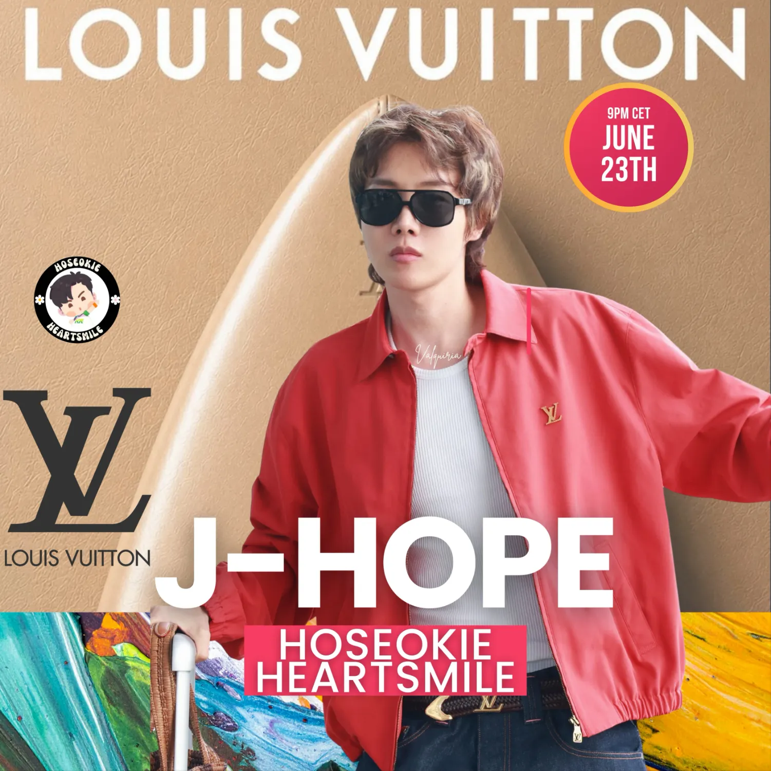 Foto aktivitas terbaru j-hope (BTS)