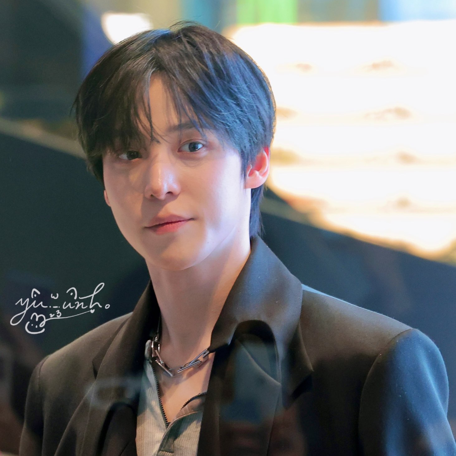 A moment captured by Yunho (ATEEZ)'s fan