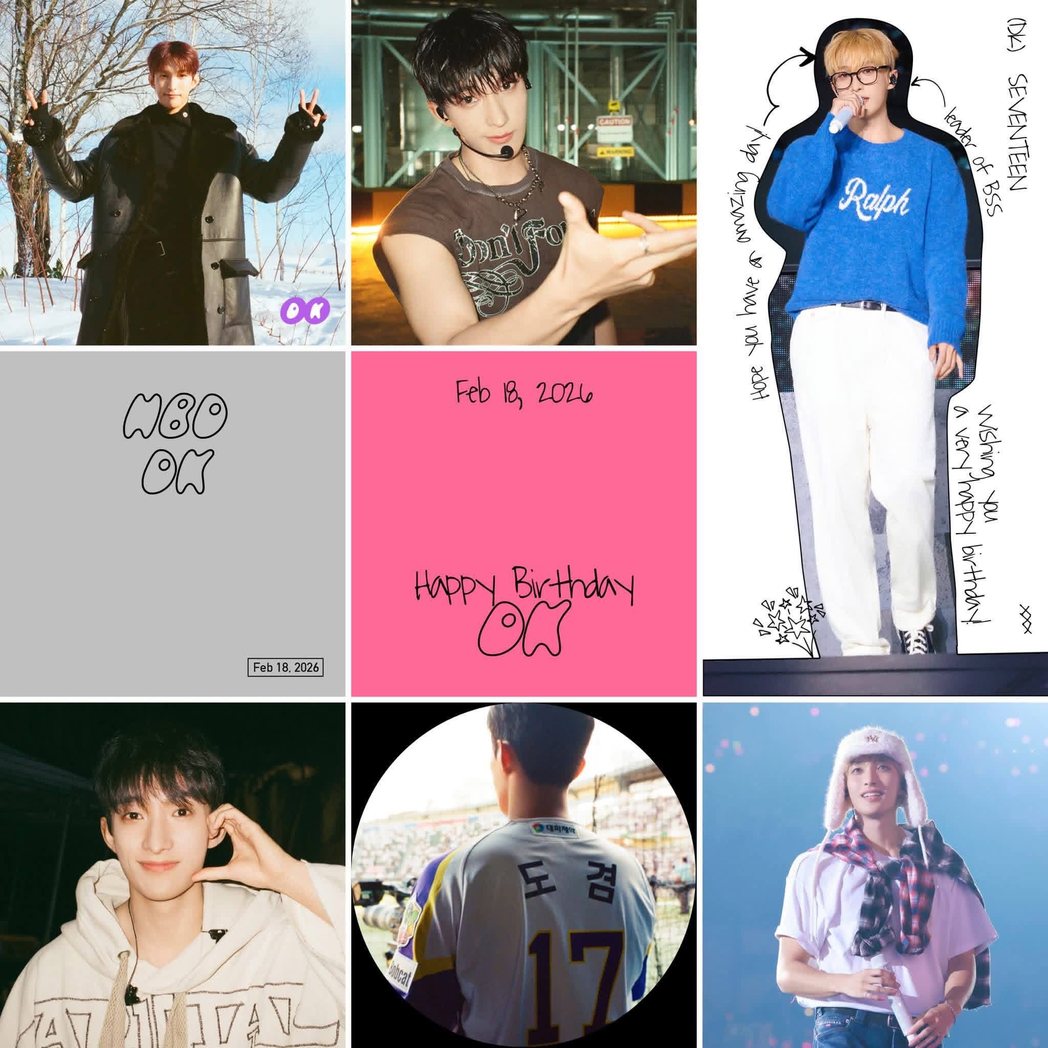 A moment captured by SEVENTEEN's fan