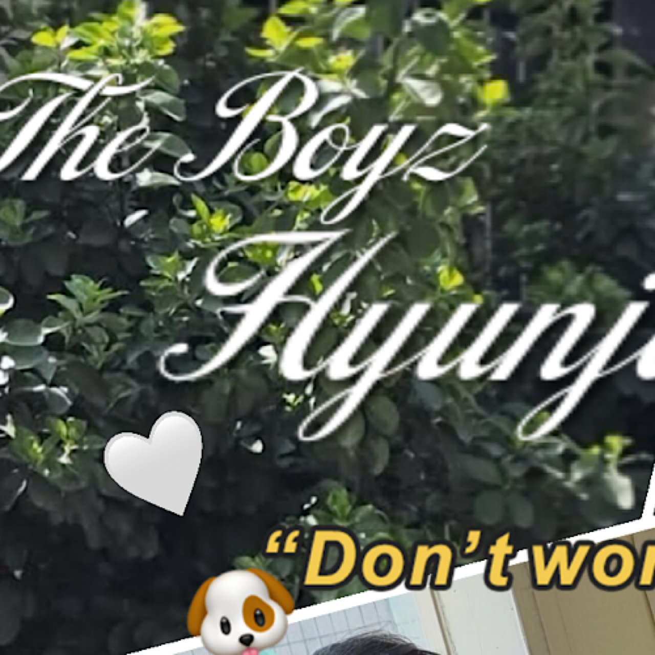 Behind-the-scenes cut of Hyunjae (THE BOYZ)