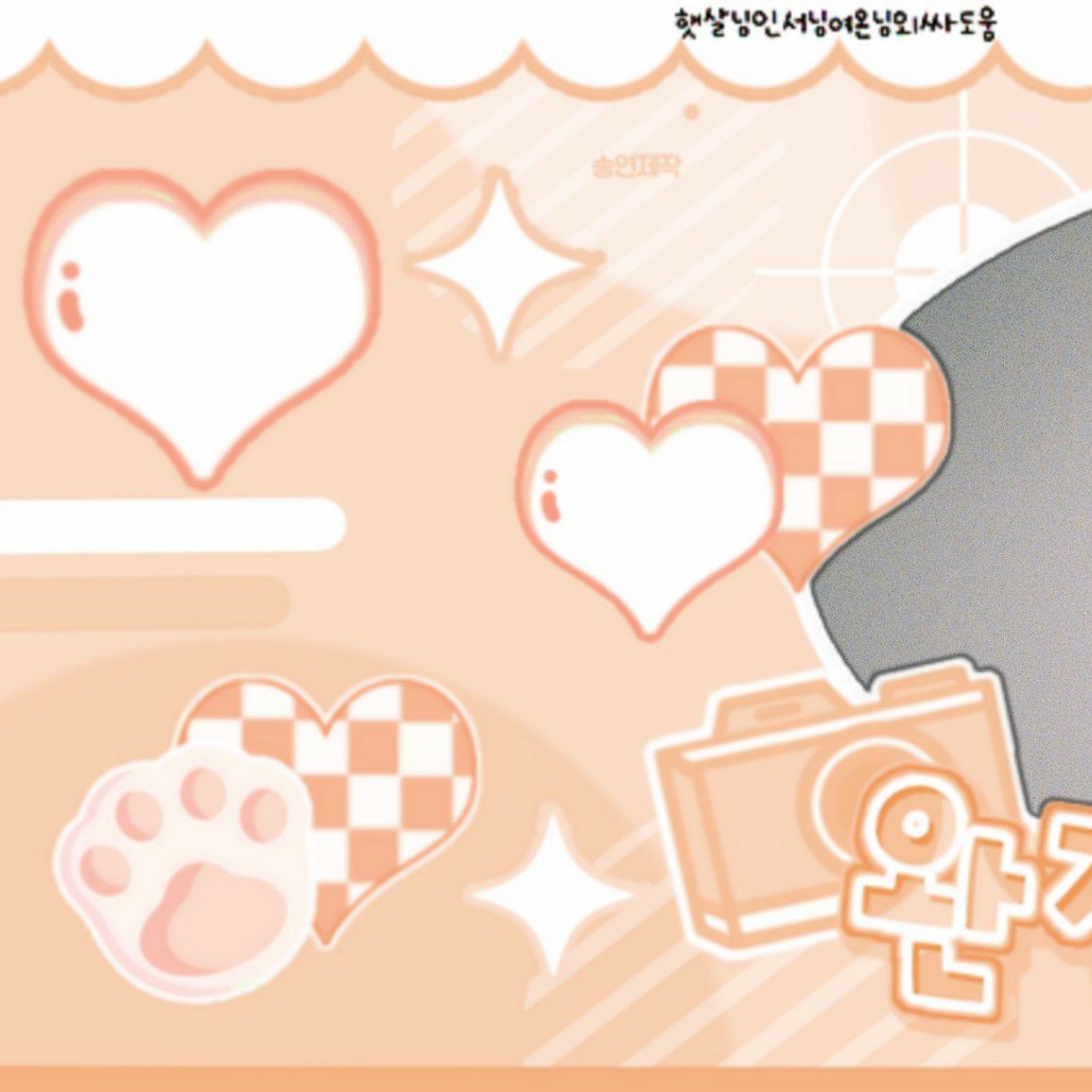 A moment captured by Haewon (NMIXX)'s fan