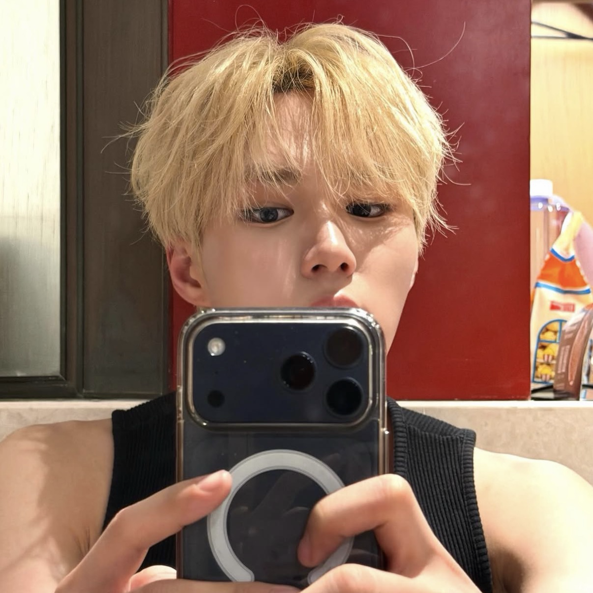 Recent activity shot of Kim Junseo (ALPHA DRIVE ONE)