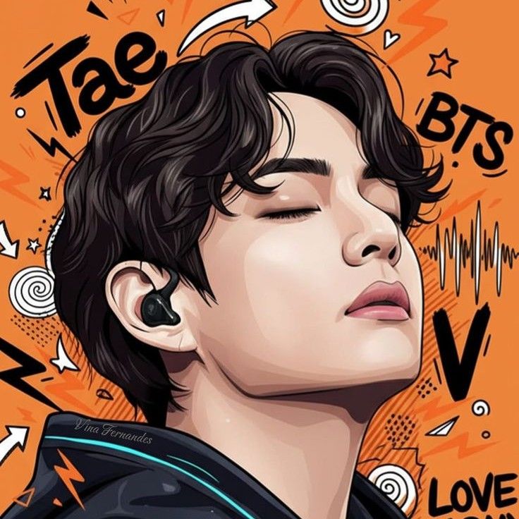 뷔 (방탄소년단)의 비하인드 컷