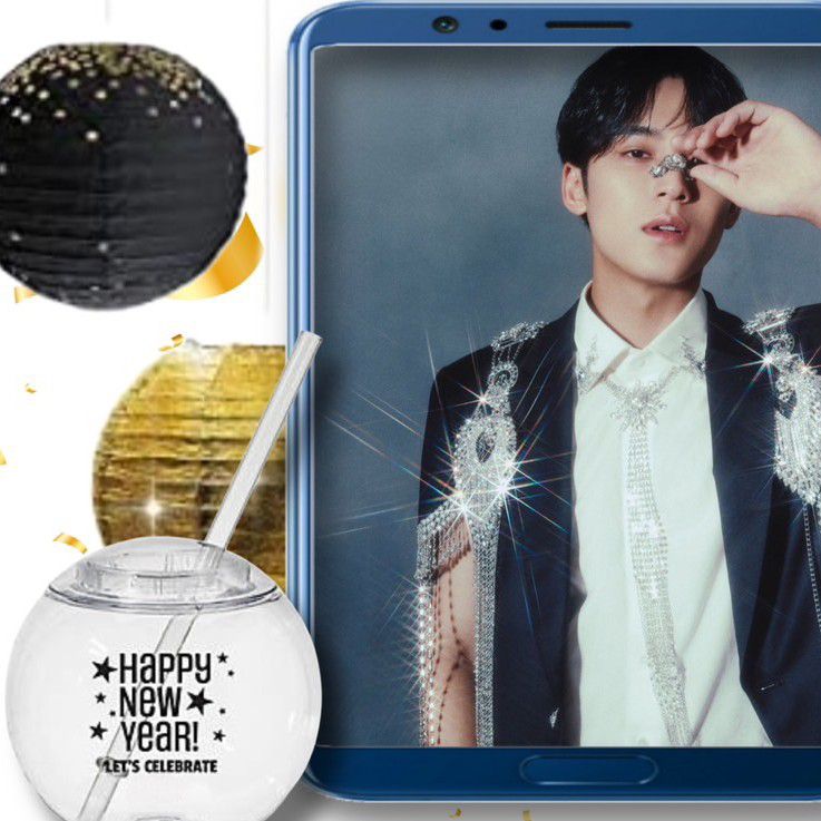 A moment captured by Mingyu (SEVENTEEN)'s fan