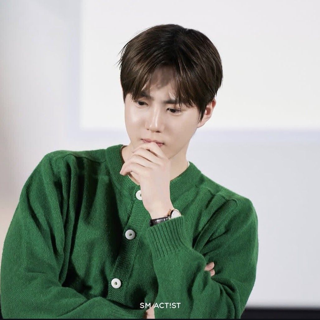 Suho (EXO)粉丝拍下的瞬间