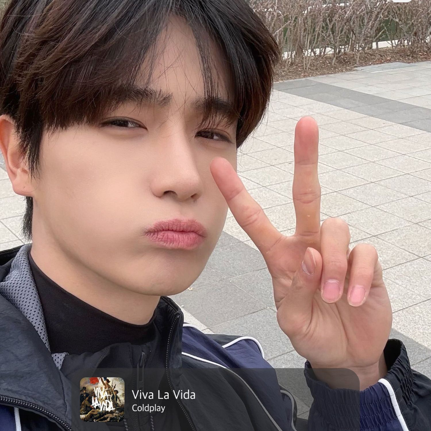 Behind-the-scenes cut of Hyunjae (THE BOYZ)