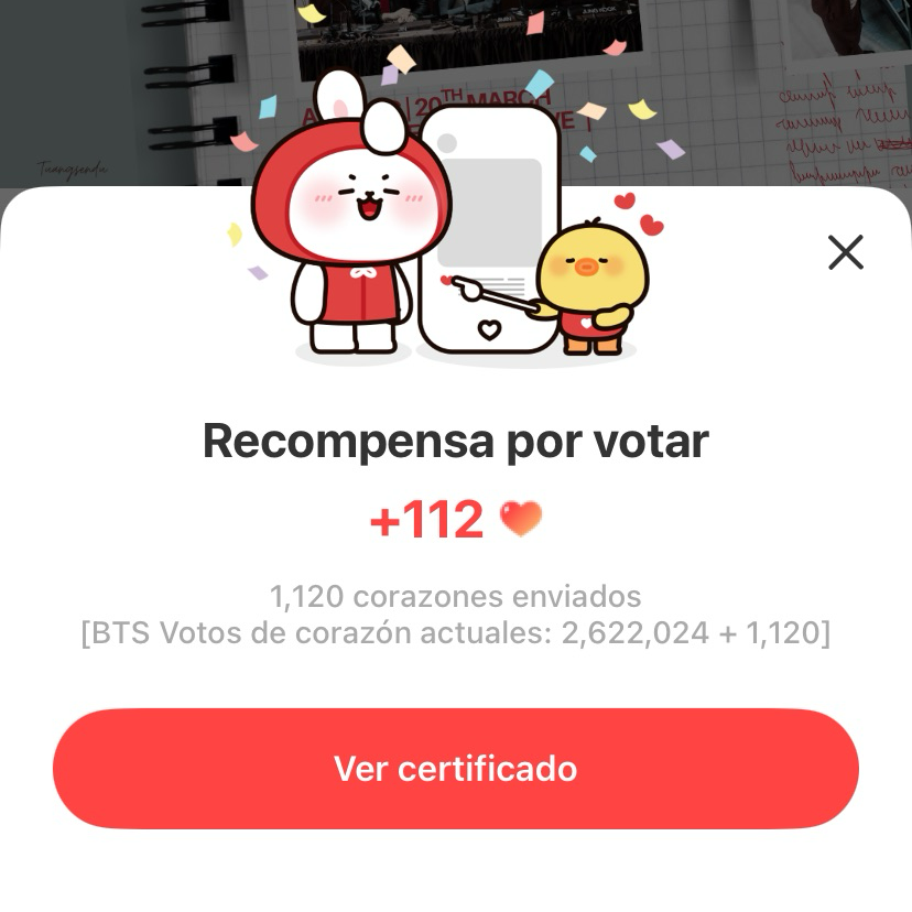 Recent activity shot of BTS