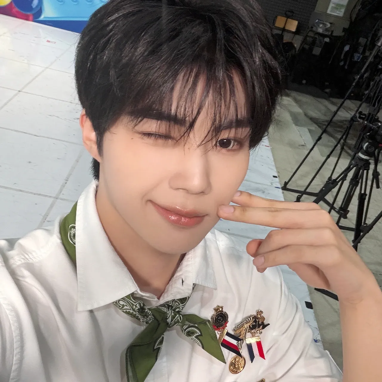 Recent activity shot of Park Gunwook (ZEROBASEONE)