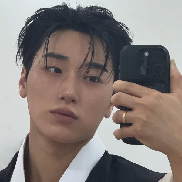 Shining profile picture of San (ATEEZ) on today's Choeaedol