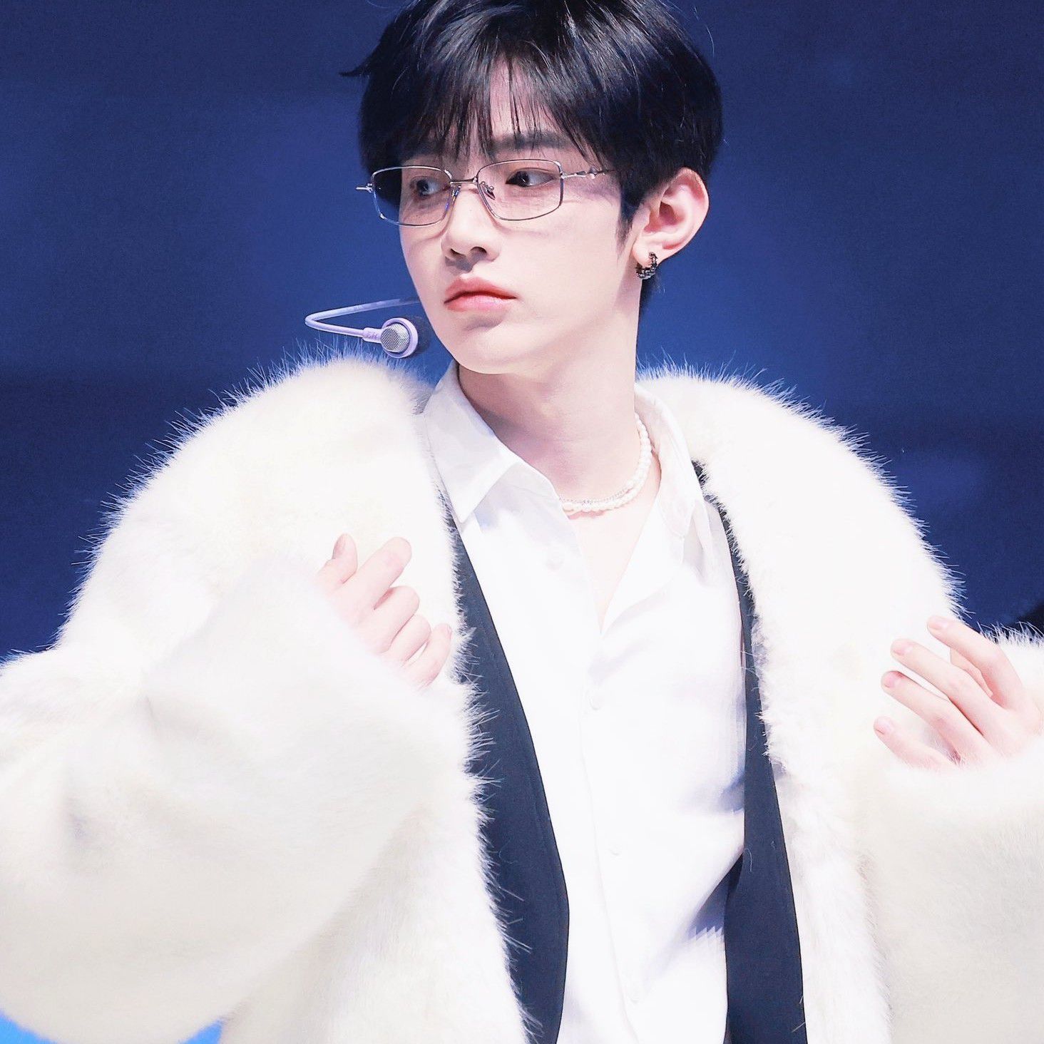 Recent activity shot of Zhang Hao (ZEROBASEONE)