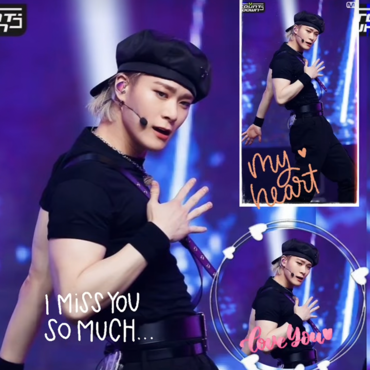 A moment captured by Moonbin (ASTRO)'s fan