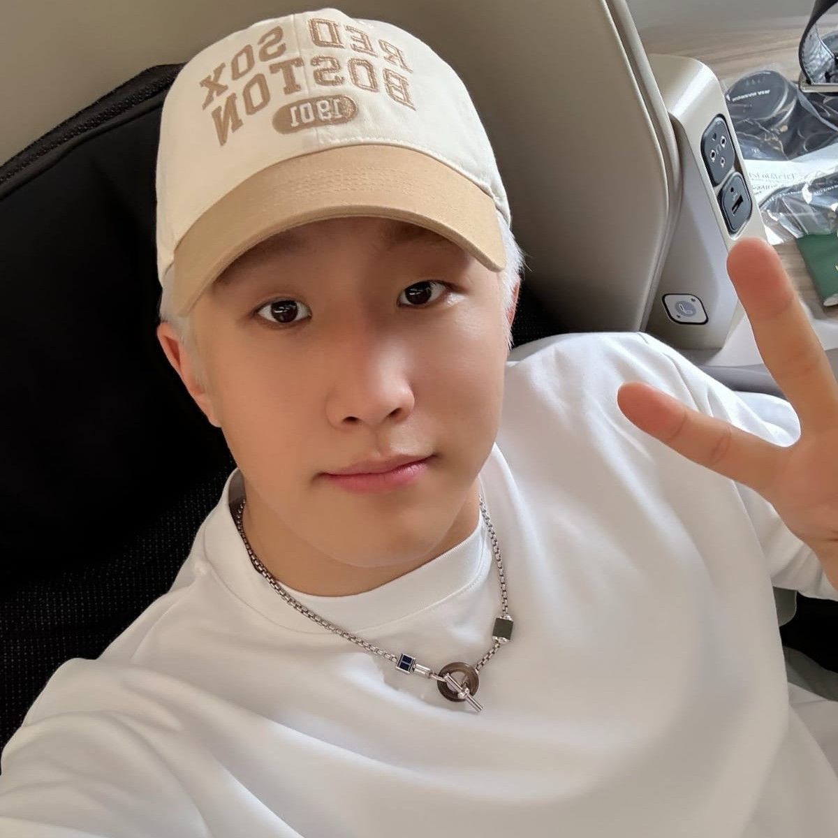 Recent activity shot of Jinjin (ASTRO)