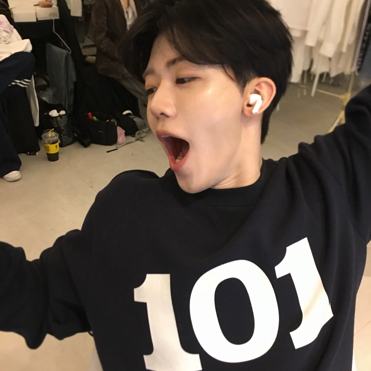 A moment captured by Jaemin (NCT DREAM)'s fan