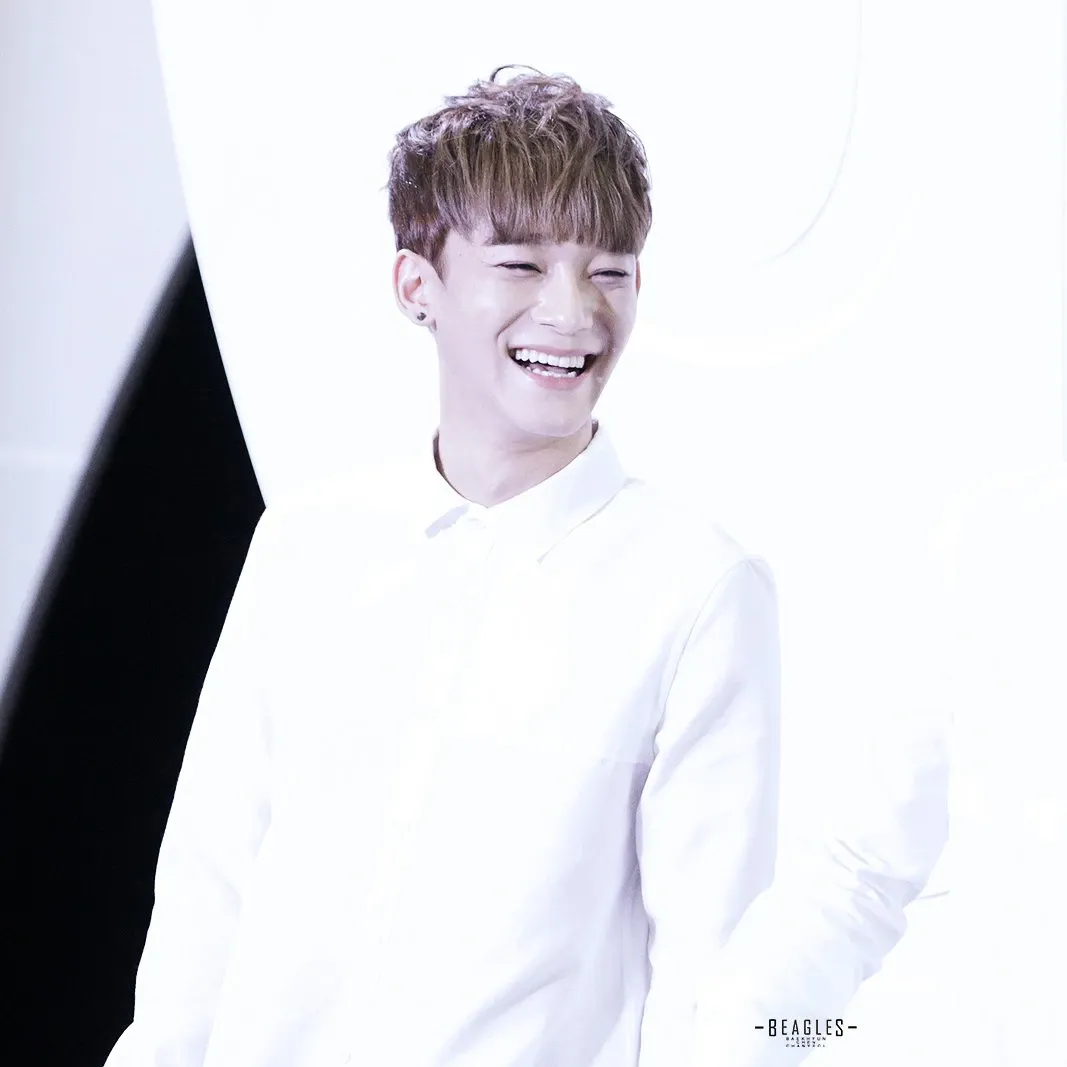 Recent activity shot of Chen (EXO)