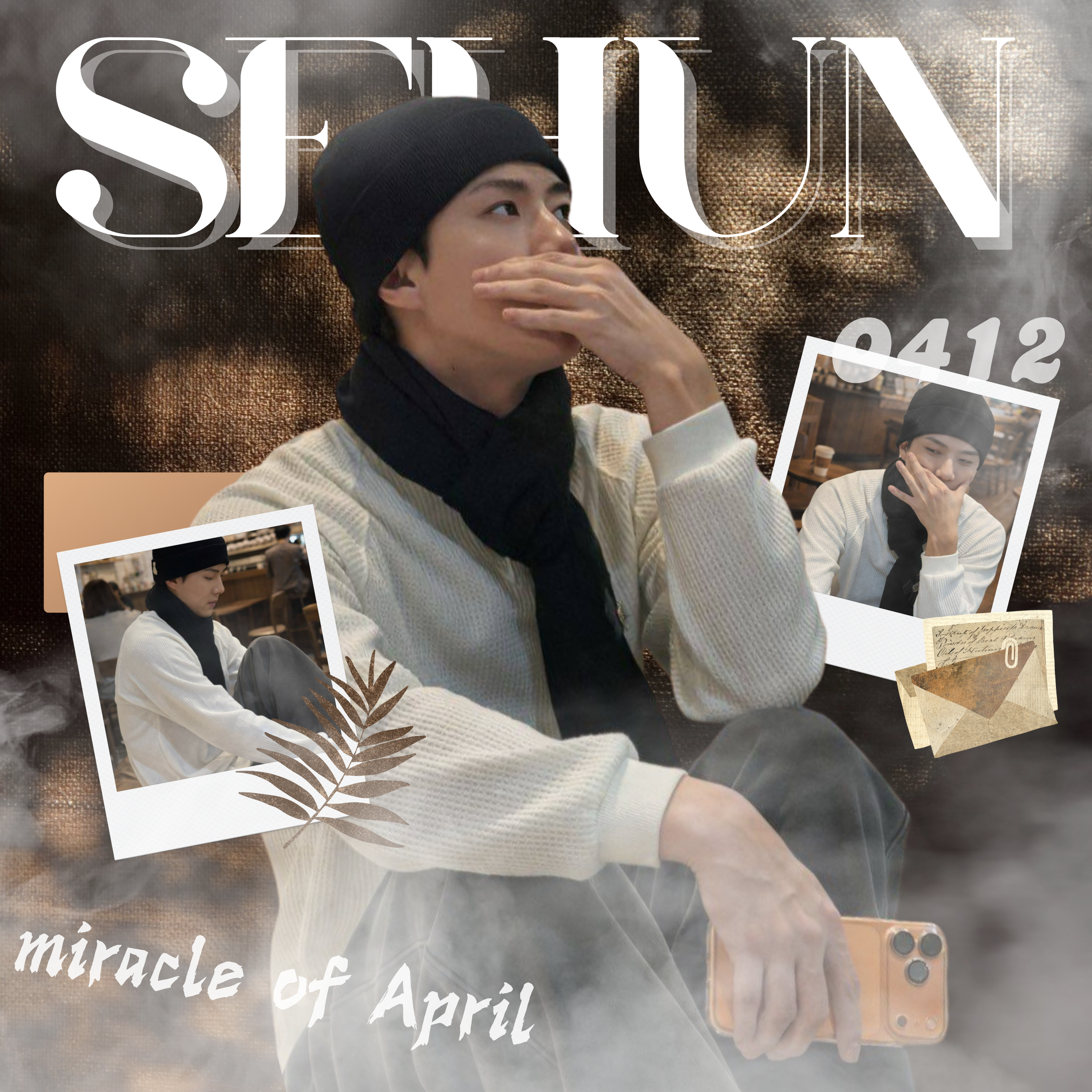 Recent activity shot of Sehun (EXO)