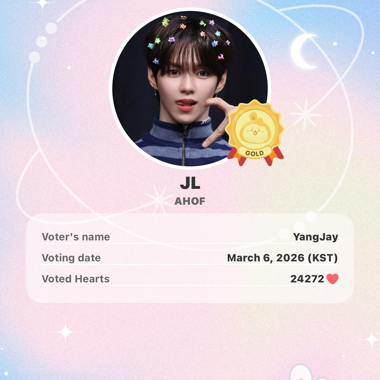 JL (AHOF)的最新活動照片