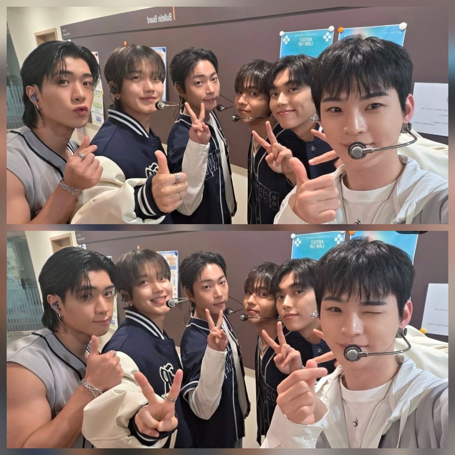 Momen yang diabadikan oleh penggemar ONF