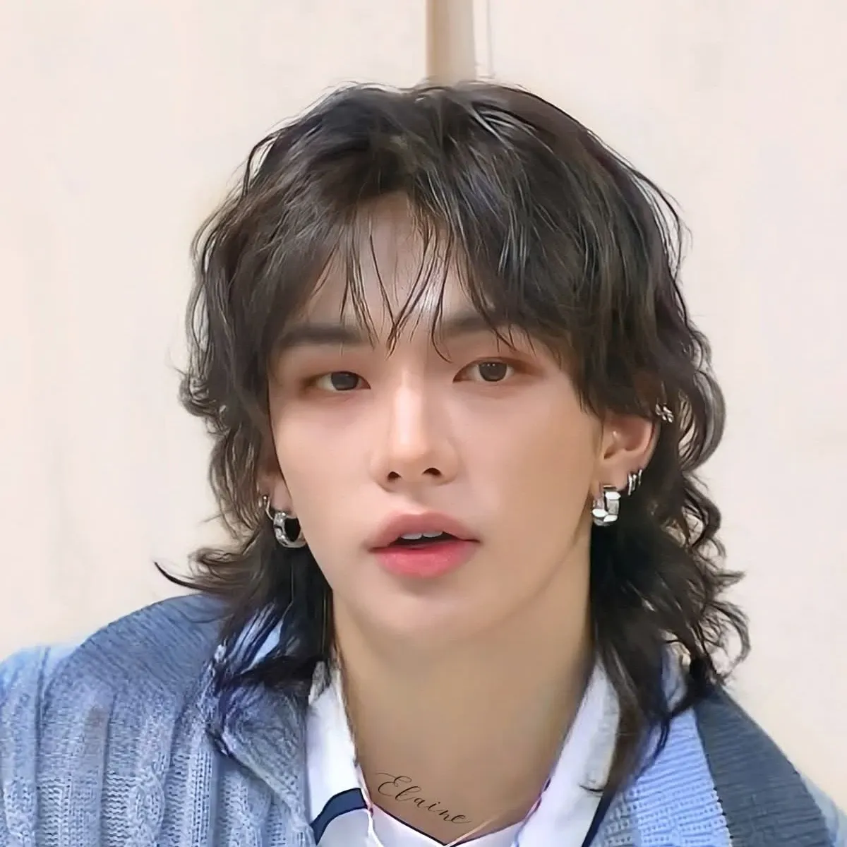 A moment captured by Hyunjin (Stray Kids)'s fan