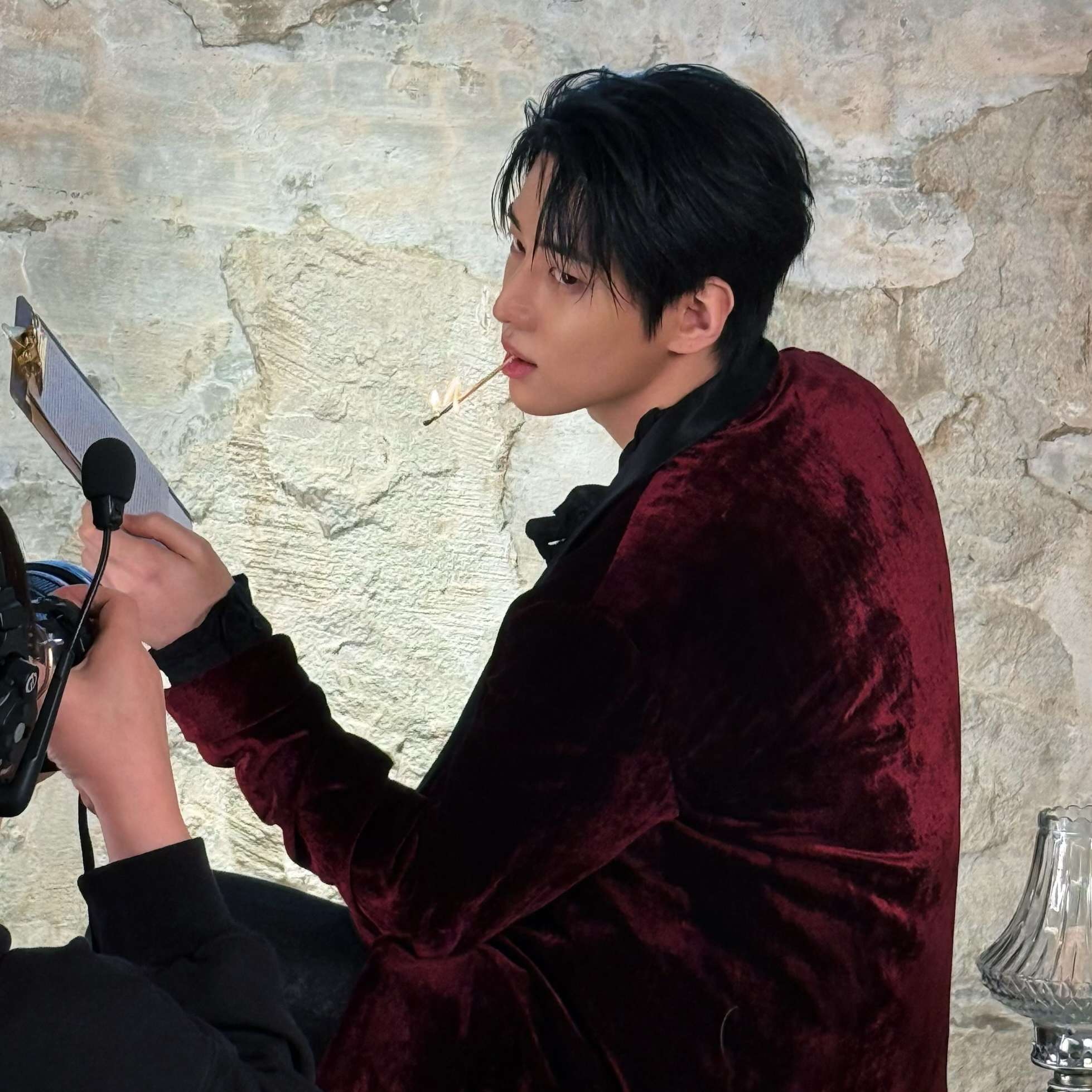 Recent activity shot of Jaechan (DKZ)