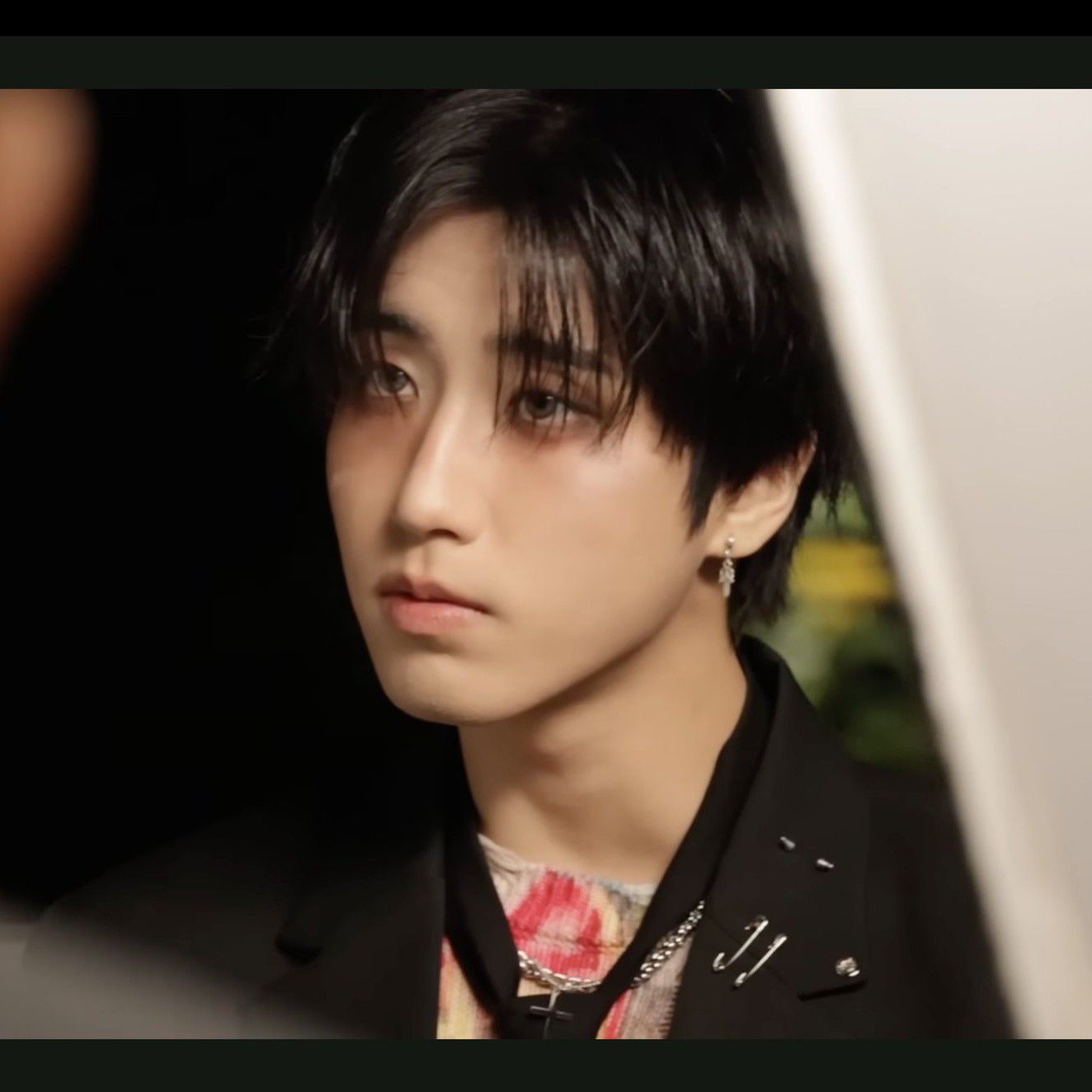 A moment captured by HAN (Stray Kids)'s fan