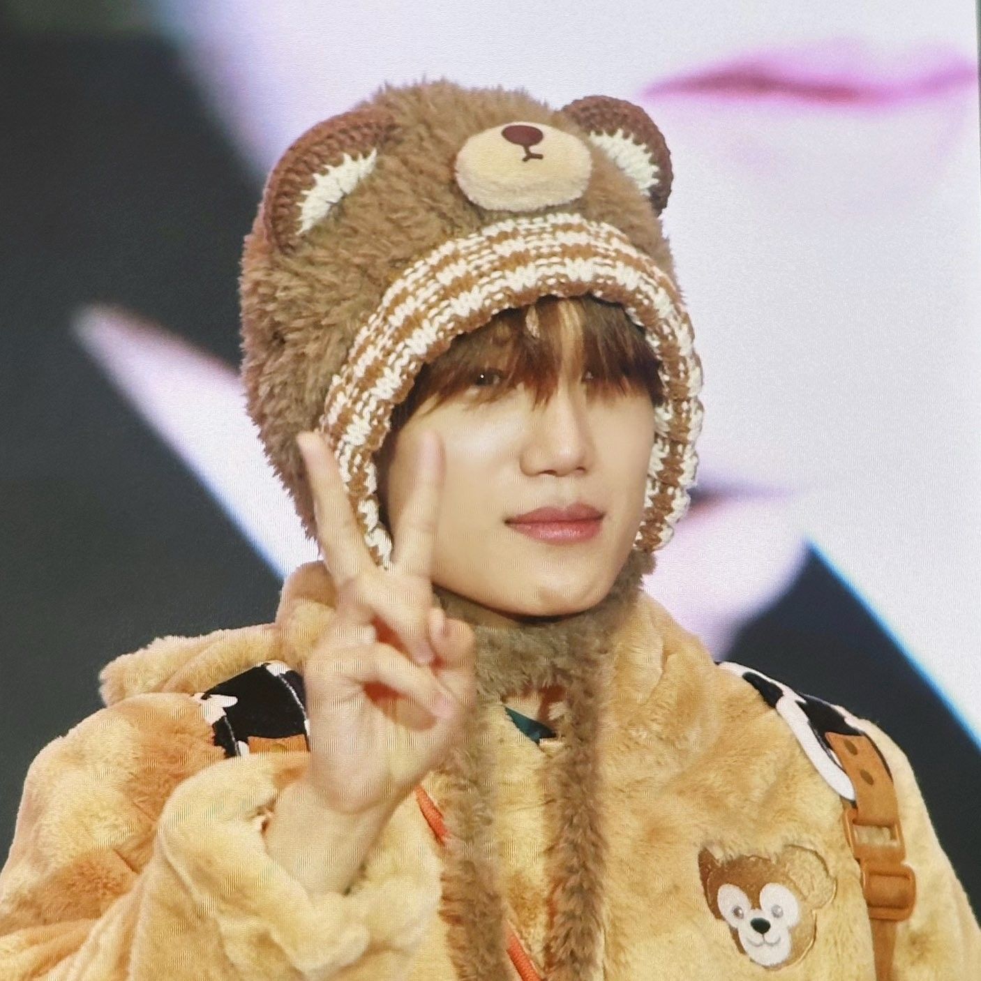 Kai (EXO)粉絲拍下的瞬間