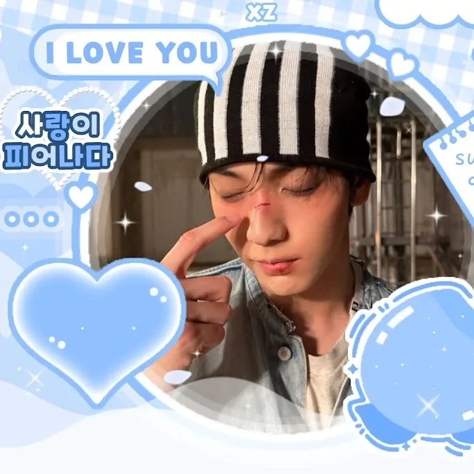 투모로우바이투게더의 비하인드 컷