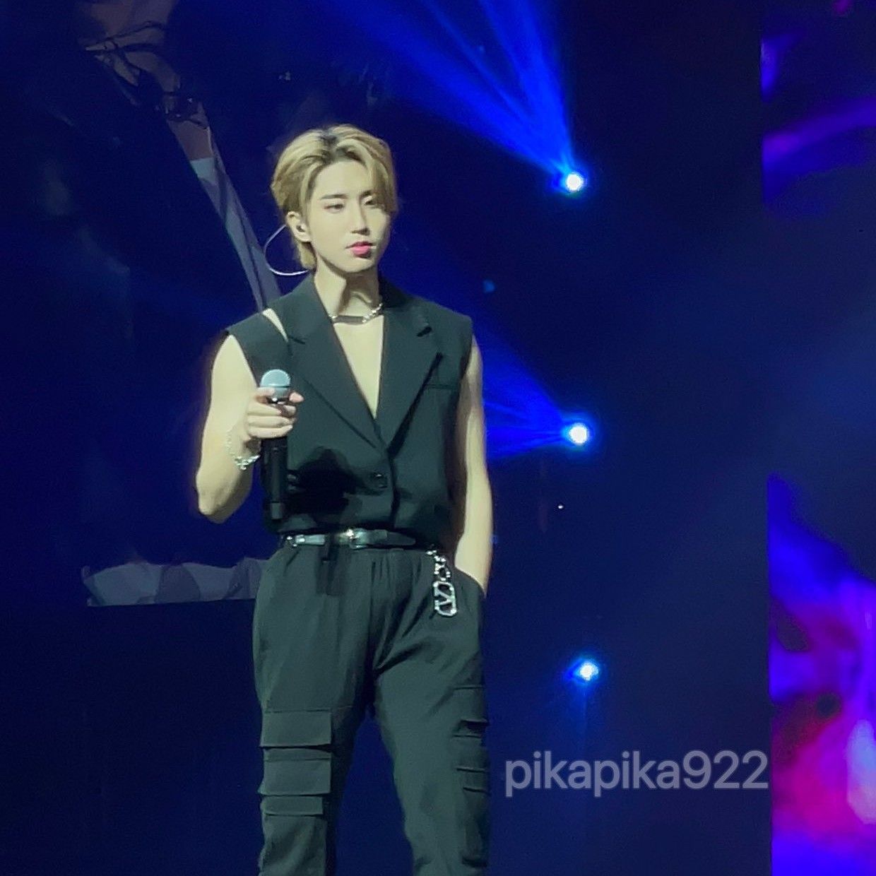 Recent activity shot of HAN (Stray Kids)