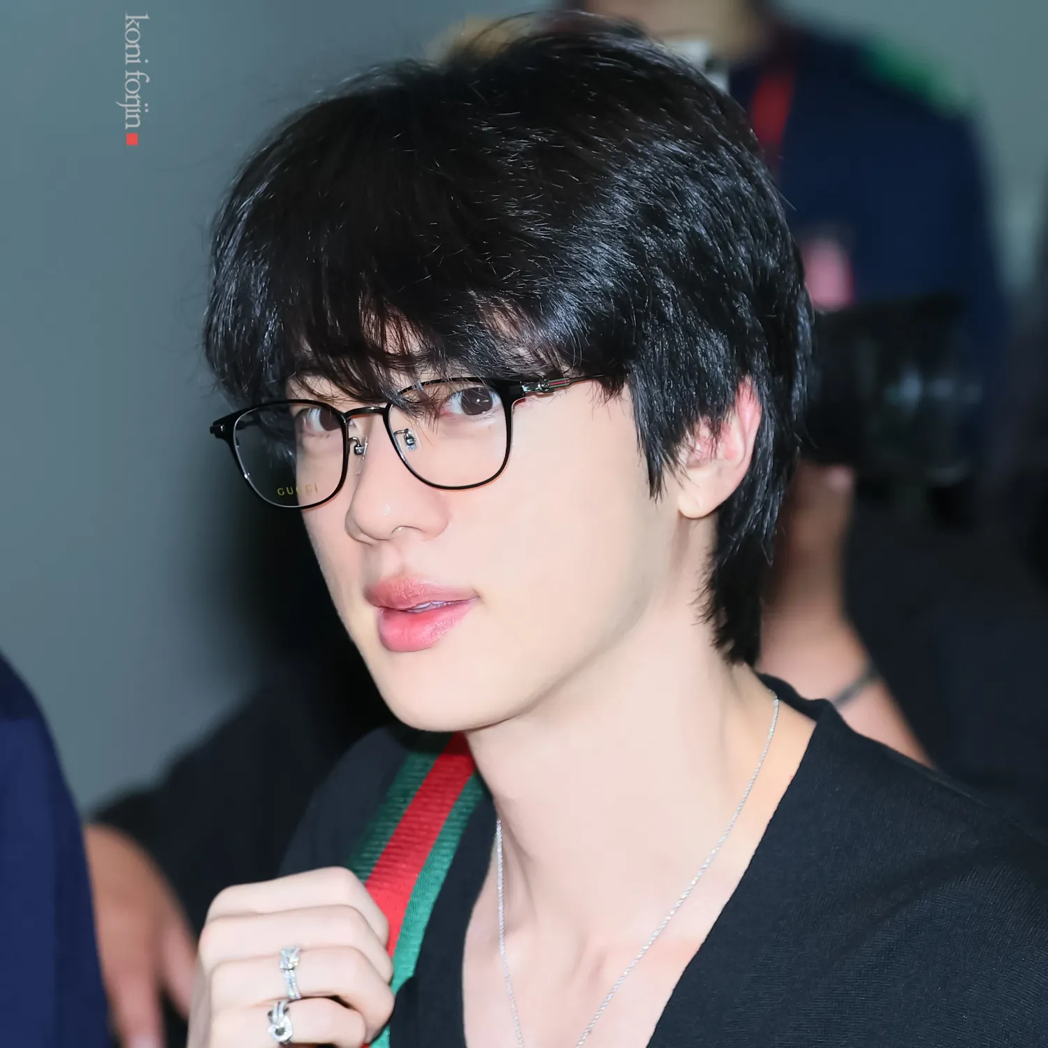 Recent activity shot of Jin (BTS)