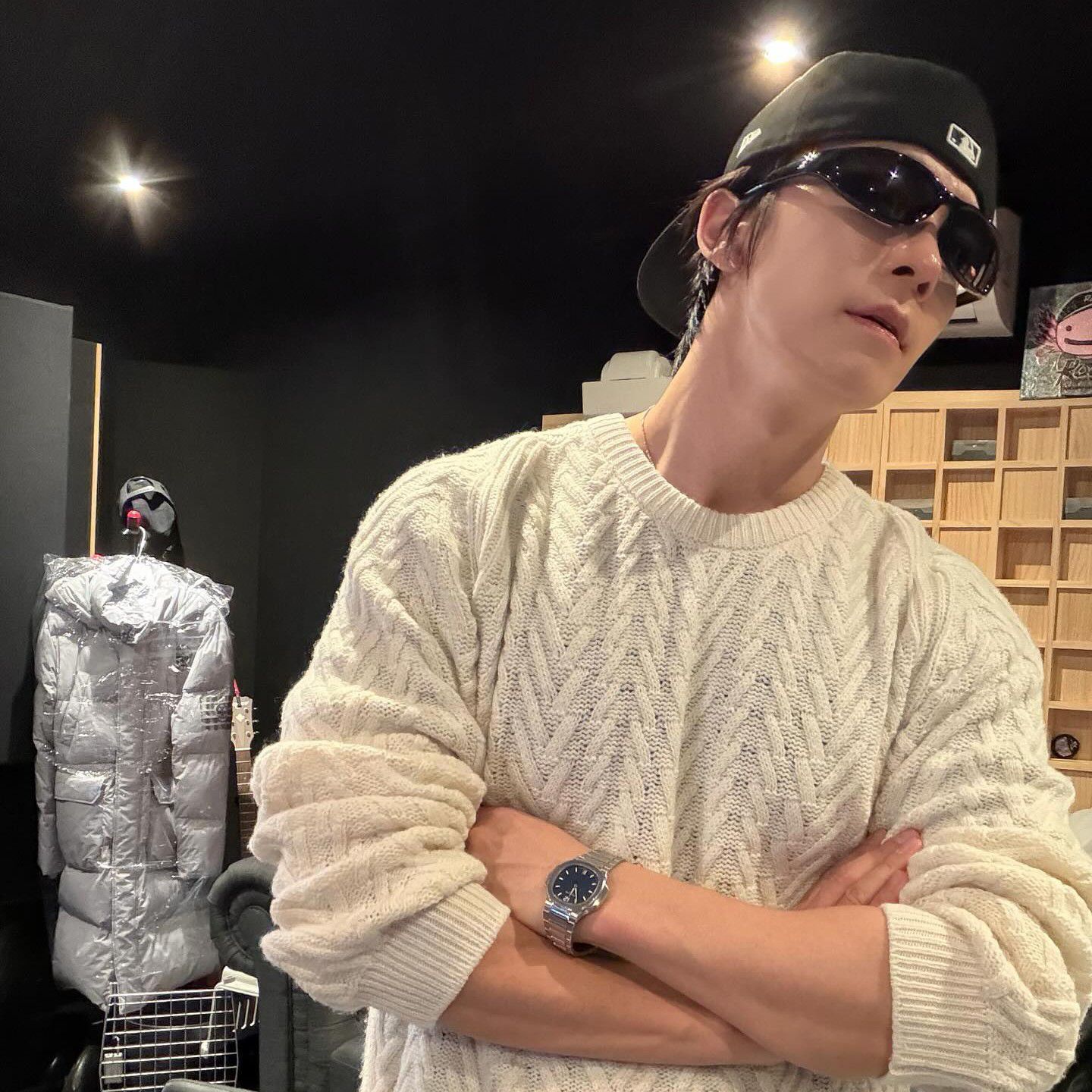 A moment captured by Donghae (Super Junior)'s fan