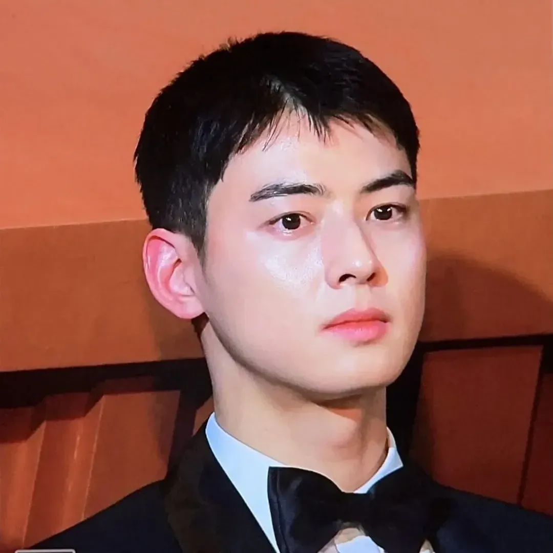 Recent activity shot of Eunwoo (ASTRO)