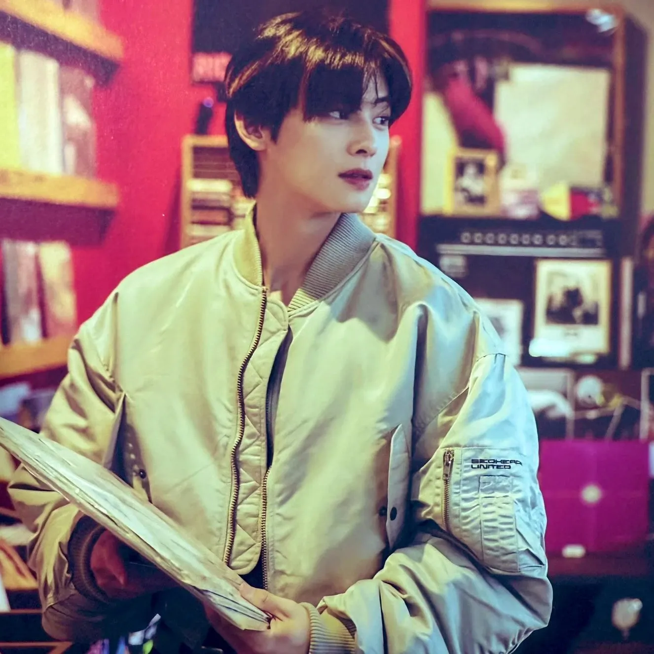 Recent activity shot of Eunwoo (ASTRO)
