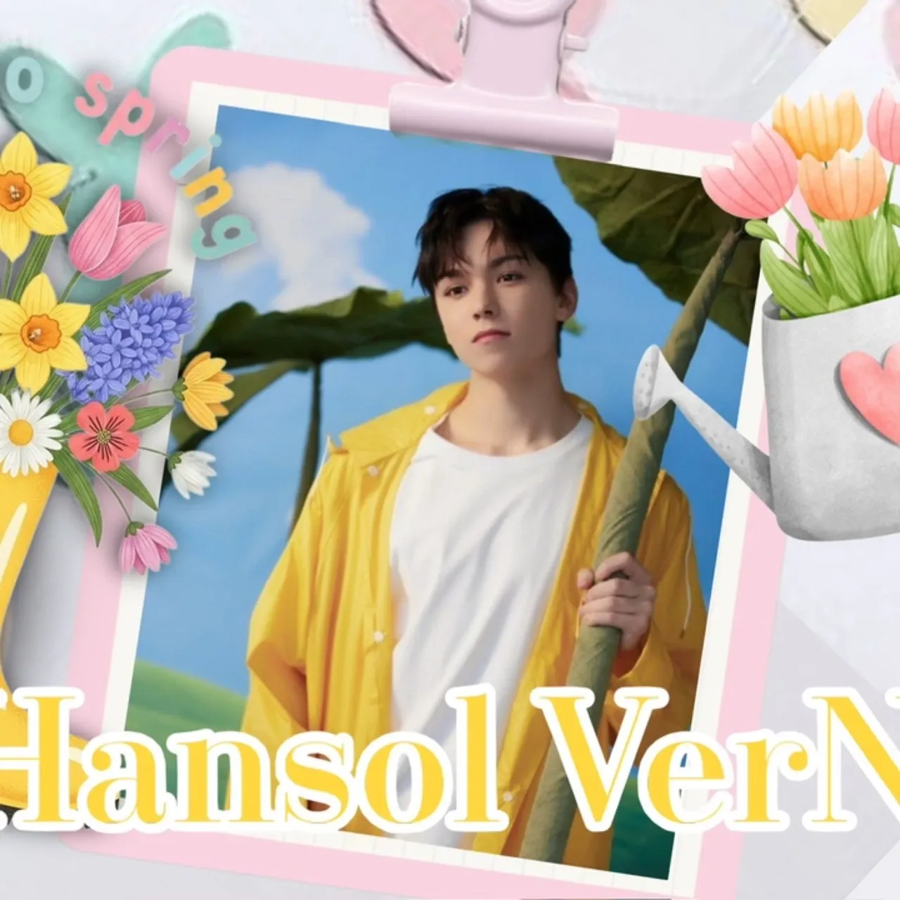 A moment captured by Vernon (SEVENTEEN)'s fan