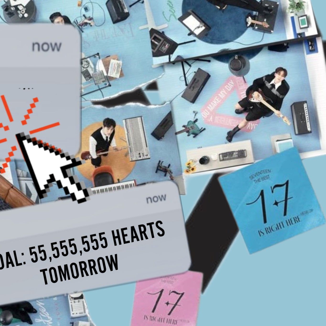 Hot post catching attention from 세븐틴's fandom