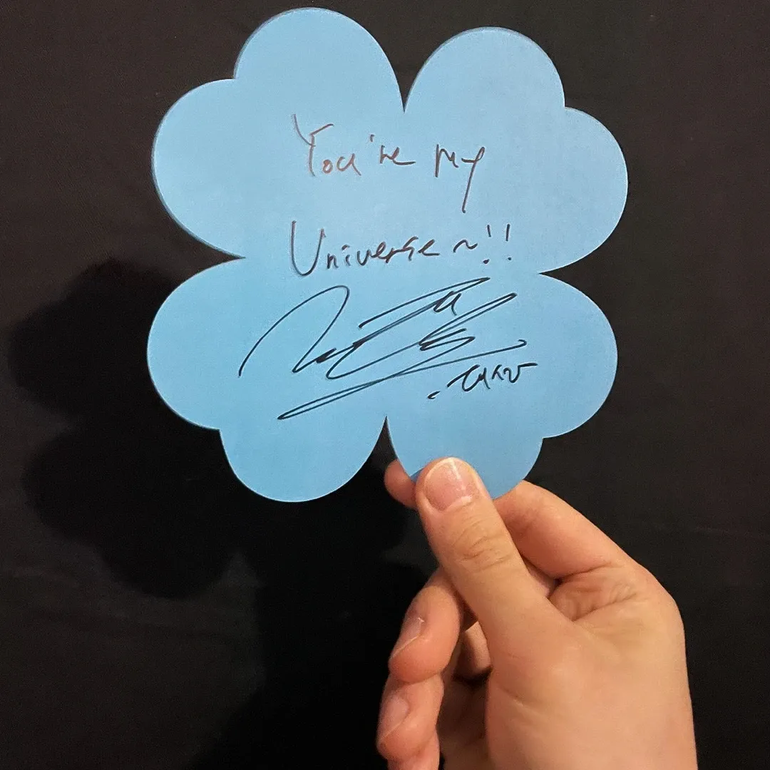 A moment captured by Daesung (BIGBANG)'s fan