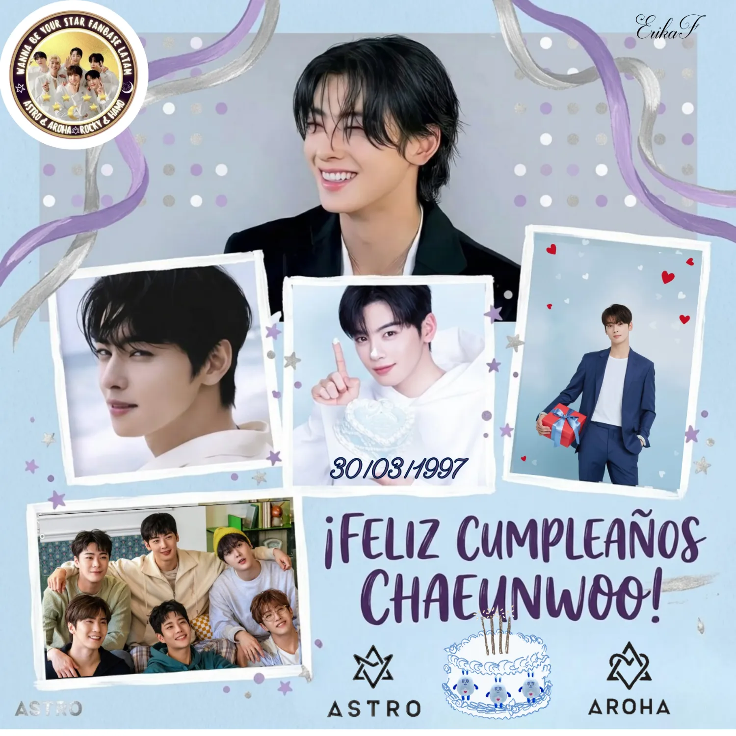 A moment captured by Eunwoo (ASTRO)'s fan