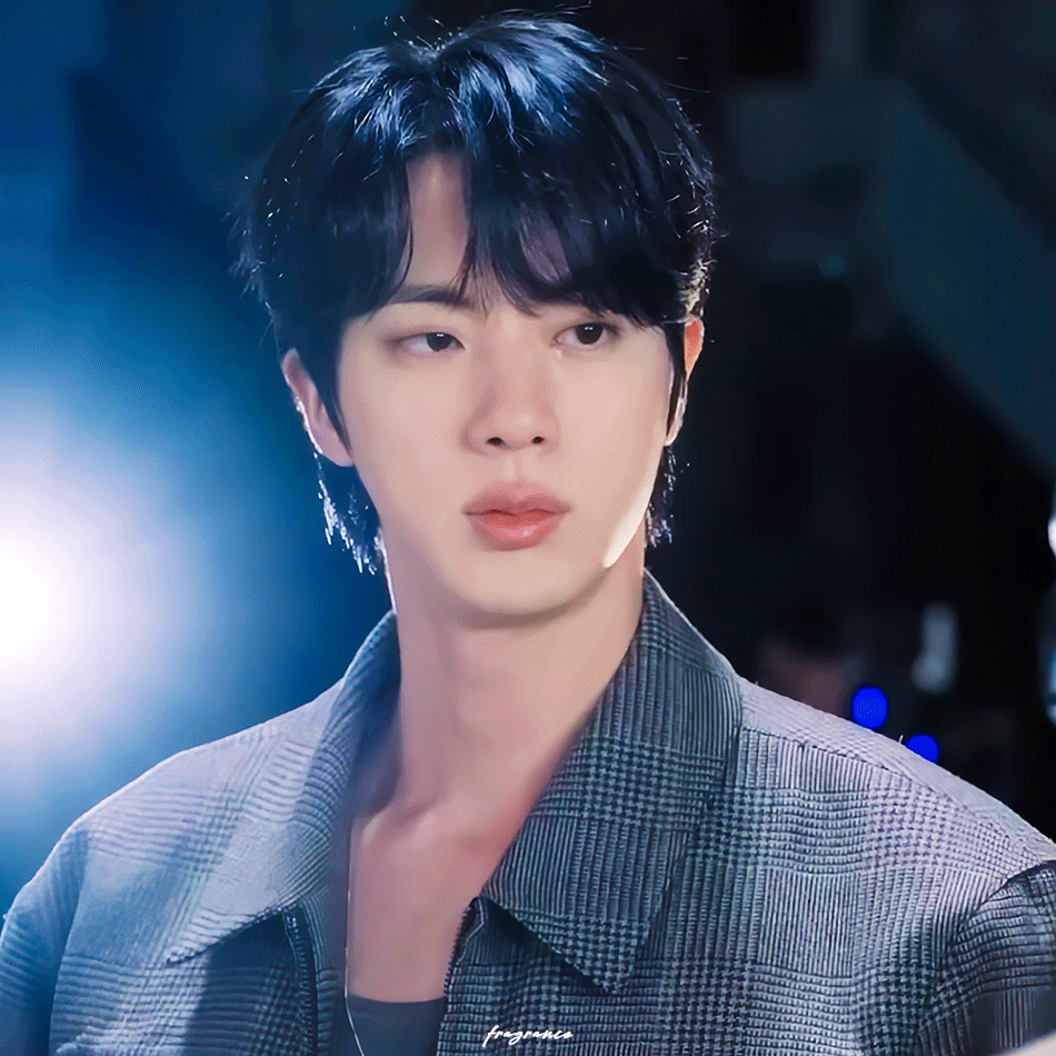 Recent activity shot of Jin (BTS)