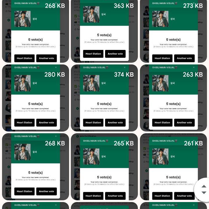 A moment captured by Jungkook (BTS)'s fan