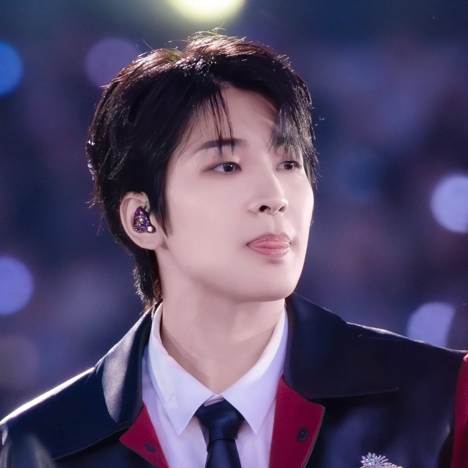 A moment captured by Wonwoo (SEVENTEEN)'s fan