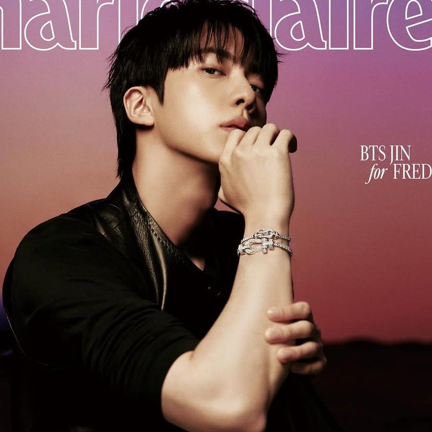 Recent activity shot of Jin (BTS)
