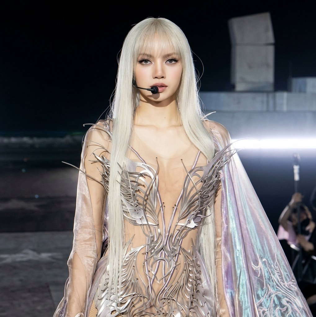 Momen yang diabadikan oleh penggemar Lisa (BLACKPINK)