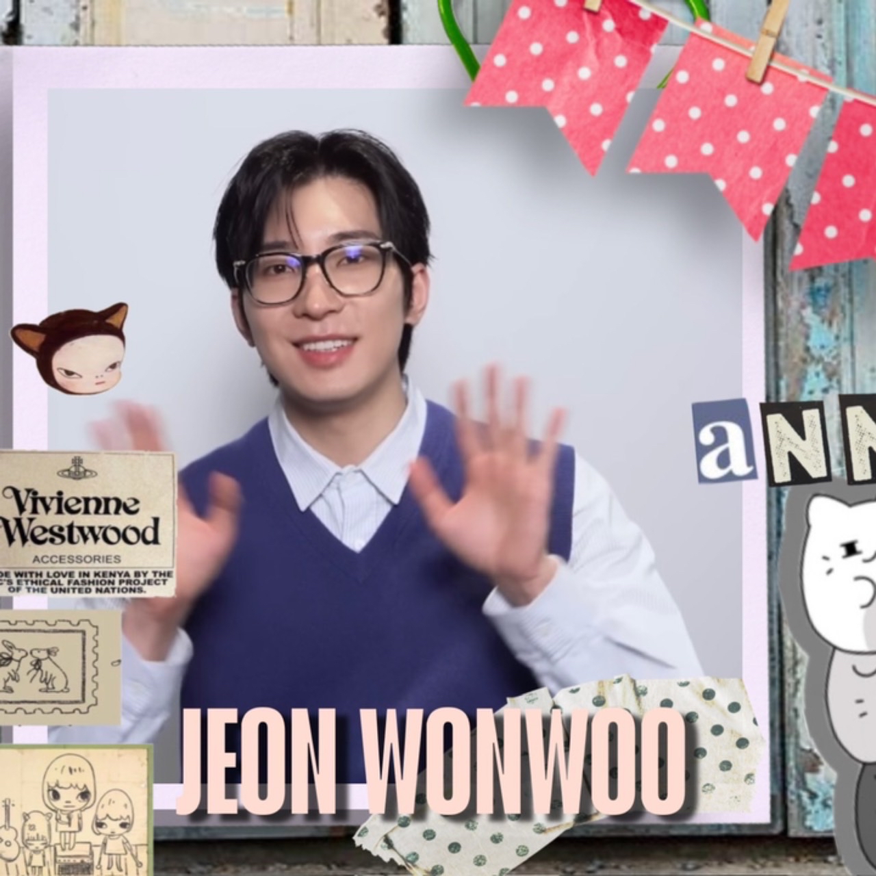 Behind-the-scenes cut of Wonwoo (SEVENTEEN)