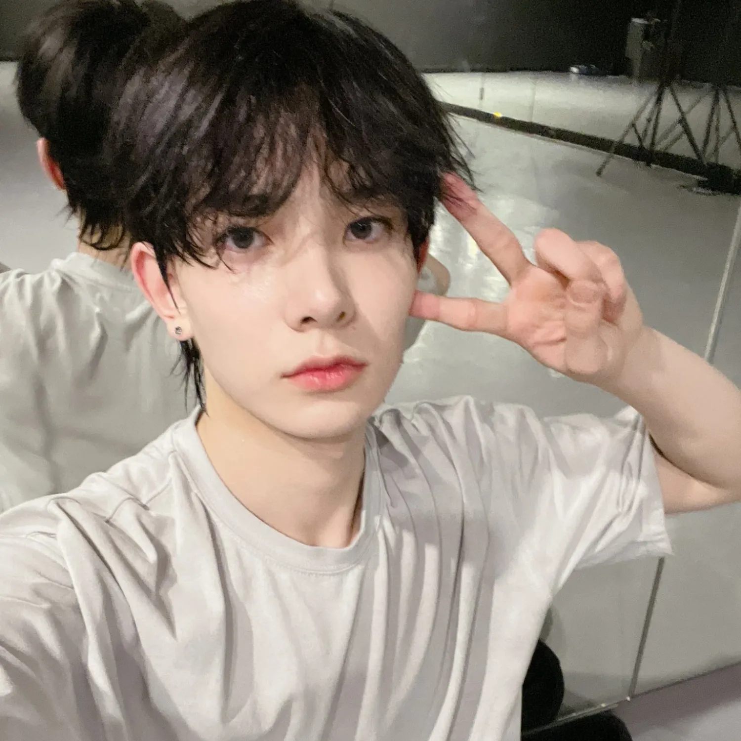 Momen yang diabadikan oleh penggemar Heeseung